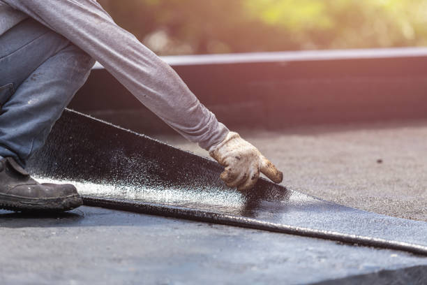 Professional Basement Waterproofing technician working in Plantersville, AL